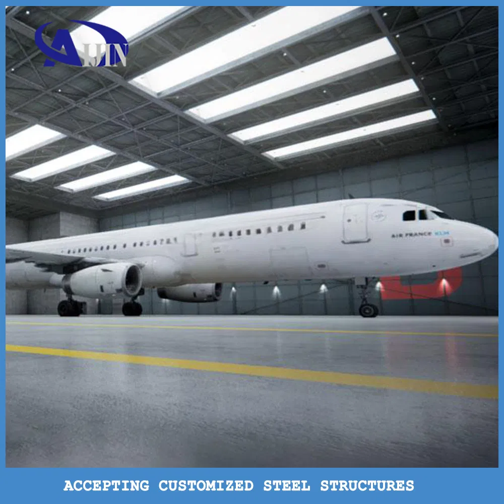 Customizable Durable Steel Aircraft Hangar, Clear Span Hangar Storage Facility for Maintenance Workshop