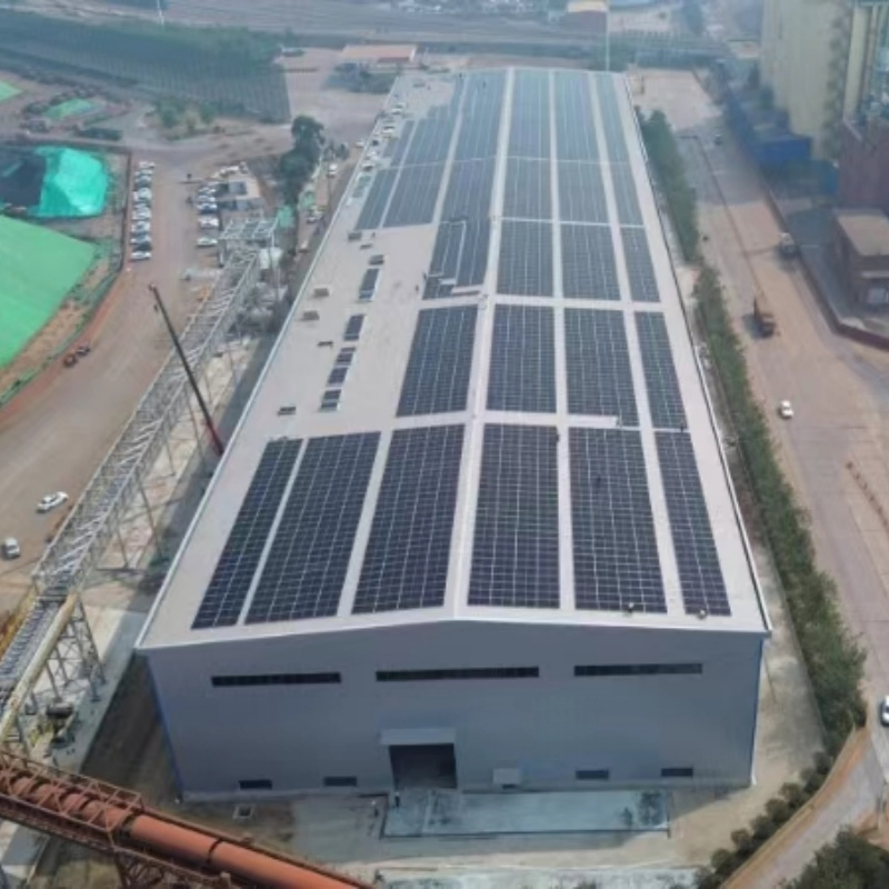 Large-Span Steel Structure Building Multi Storey Industrial Prefab Apartment Office Building