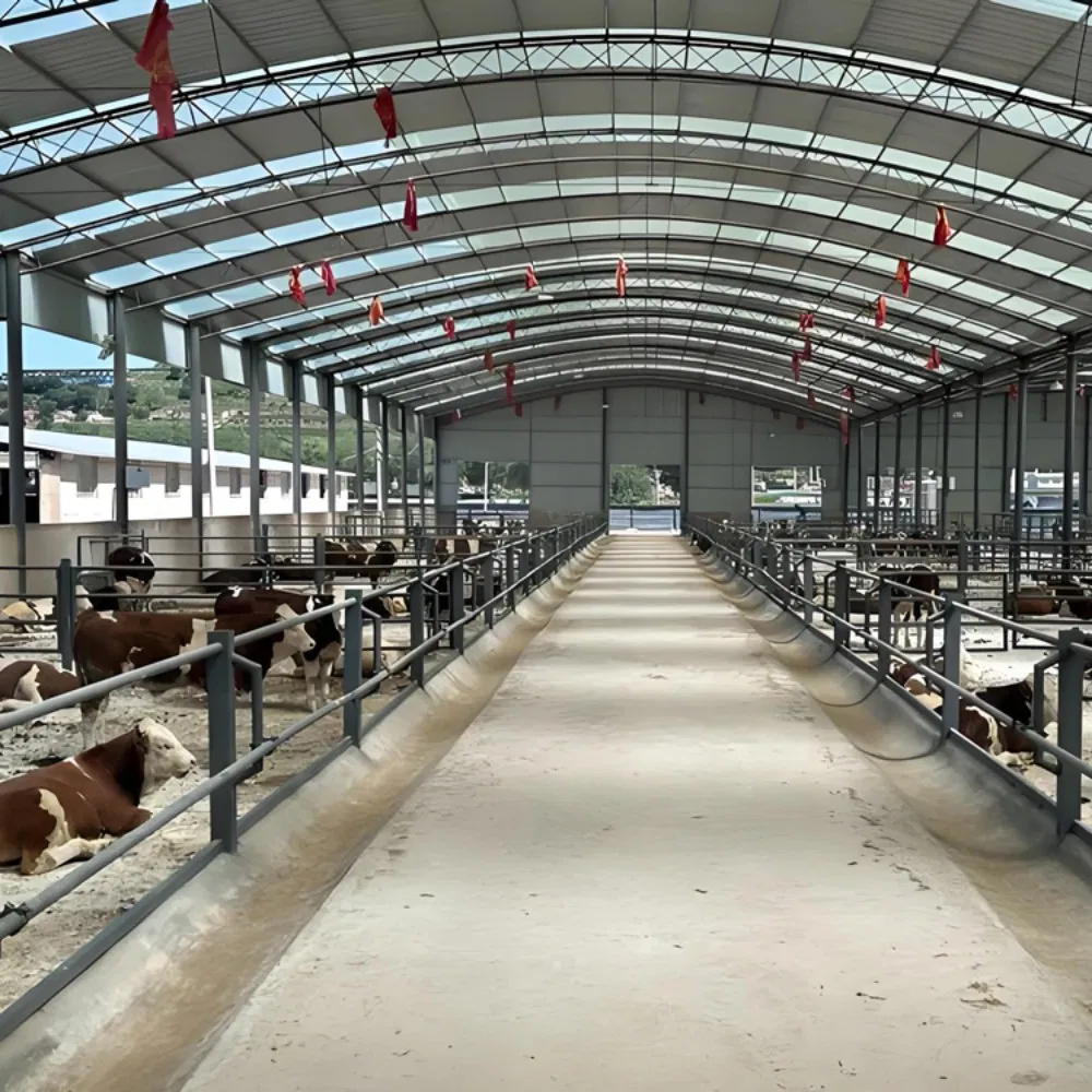 Cost-Effective Prefabricated Steel Structure Buildings Suitable for Agricultural Greenhouses and Farm Facilities