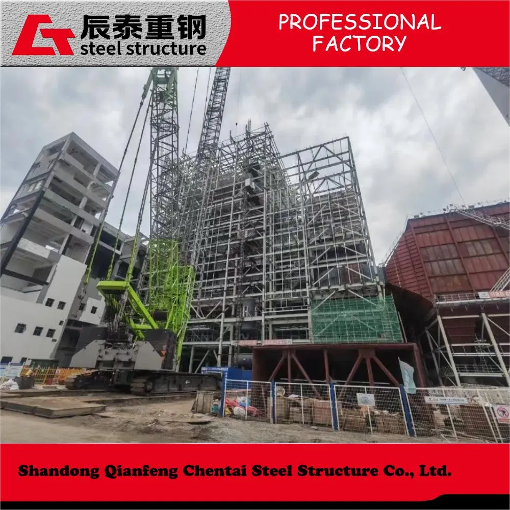 Prefabricated Multi-Storey Long-Span Metal Structure Steel Structure Building Is Used for Industrial Processing Factory Plant Warehouse