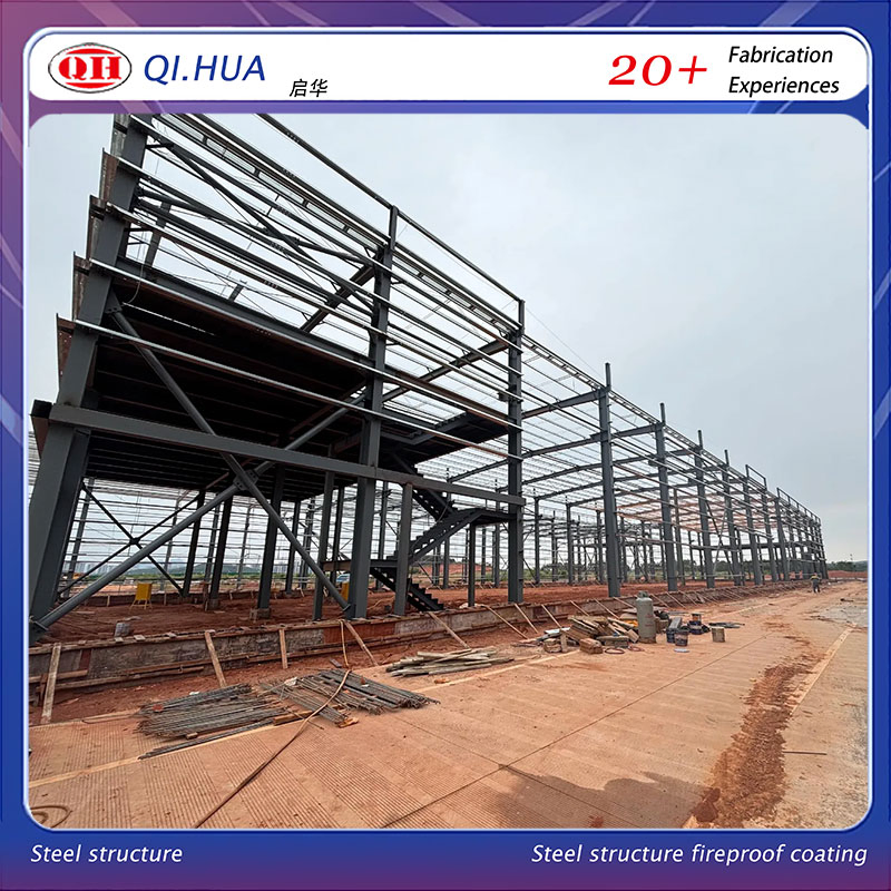 Modular Steel Structure Assembled Workshop for Electronic Equipment Production