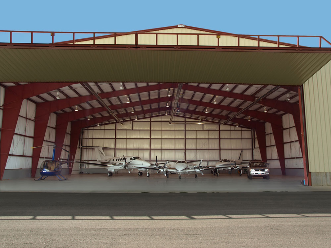 Fire Resistant Steel Structure Hangar with Advanced Fire Suppression Systems