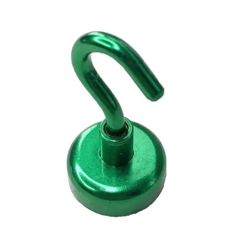 Buy Customized Magnetic Hooks NdFeB Pot Magnet Strong Power Magnets for Hanging Manufacturer, Exporter