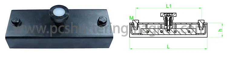 2500KG super strong precast concrete magnet