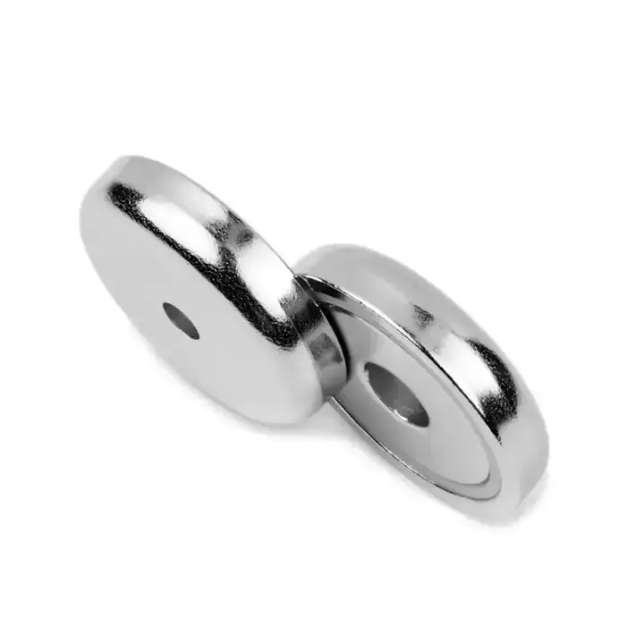 Wholesale NdFeB strong pot magnet with threaded hole Company, Product