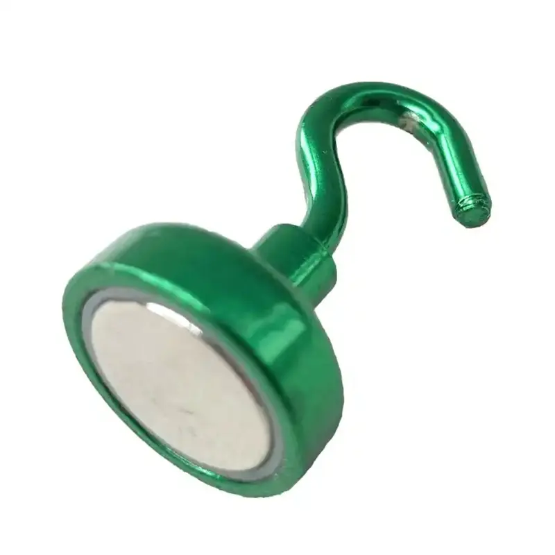 Buy Customized Magnetic Hooks NdFeB Pot Magnet Strong Power Magnets for Hanging Manufacturer, Exporter