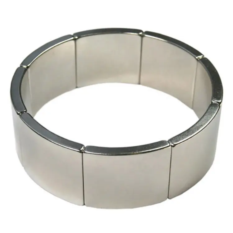 motor magnetic motor strong magnet curved tile sector magnet