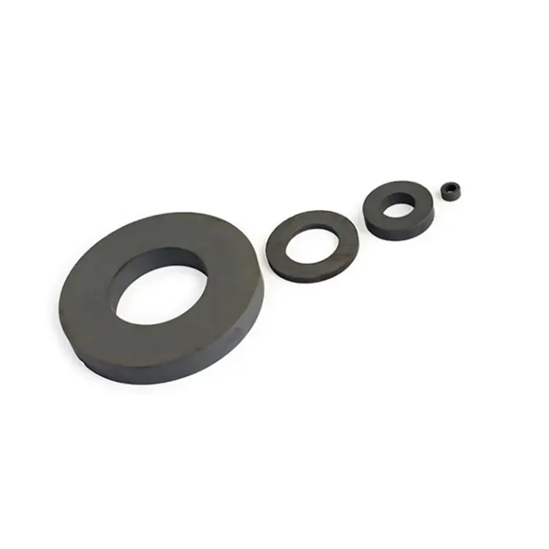 OEM Y35 Professional Ferrite Permanent Diametrically Magnetized Ring Magnet for Speaker Manufacturer, Companies