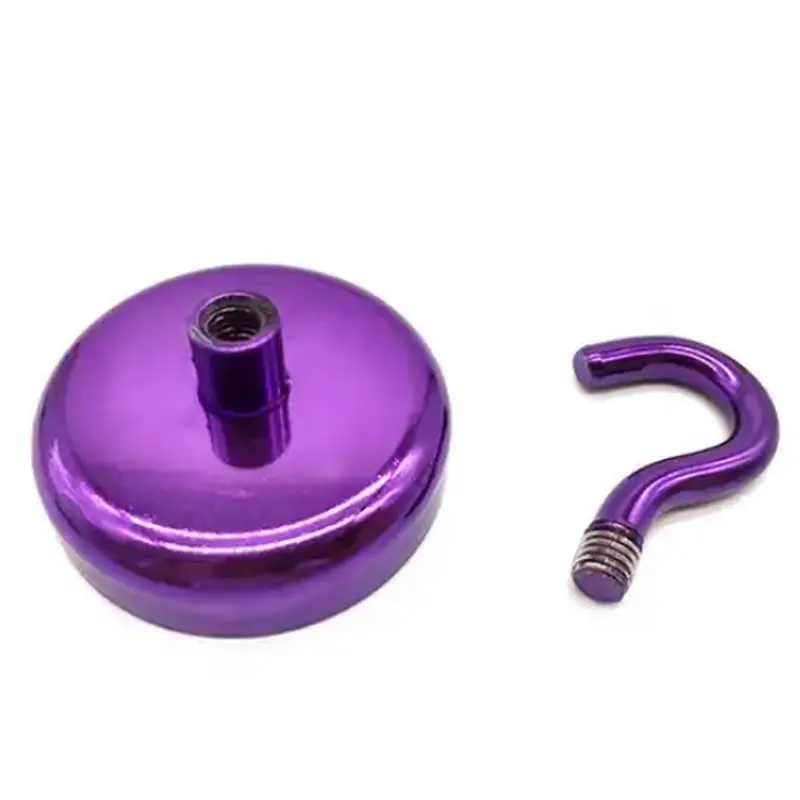China Permanent Rare Earth Neodymium Magnet Strong Pot Disc Magnet with Countersunk Hole Factory, Exporters