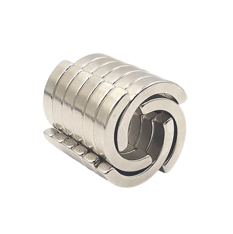 Custom Arc magnet NdFeB Halbach Array Specialized Magnetic Assembly Factories, Pricelist