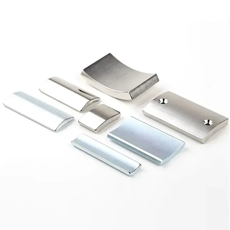 China N52 Custom Company Nickel Treatment Strong Permanent Arc Neodymium NdFeB Magnet Exporter, Product