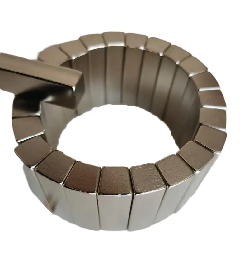 Custom Arc magnet NdFeB Halbach Array Specialized Magnetic Assembly Factories, Pricelist