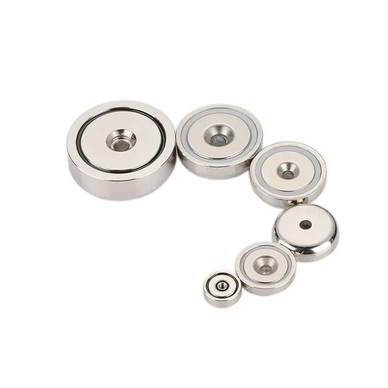 Wholesale Strong Neodymium Threaded Cup Pot Magnets For Fastening Purposes Available For Sale Manufacturer, Manufacturers