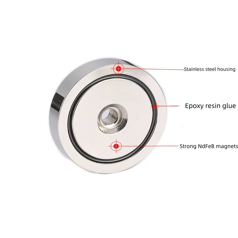 Wholesale Strong Neodymium Threaded Cup Pot Magnets For Fastening Purposes Available For Sale Manufacturer, Manufacturers