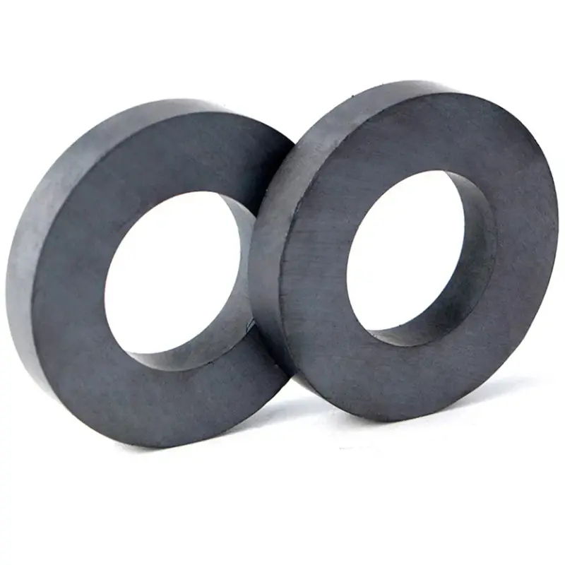 China Professional China Manufacture Low Price Y35 Y40 Permanent Subwoofer Motor Magnet Big Ring Ferrite Speaker Magnet Supplier, Factories