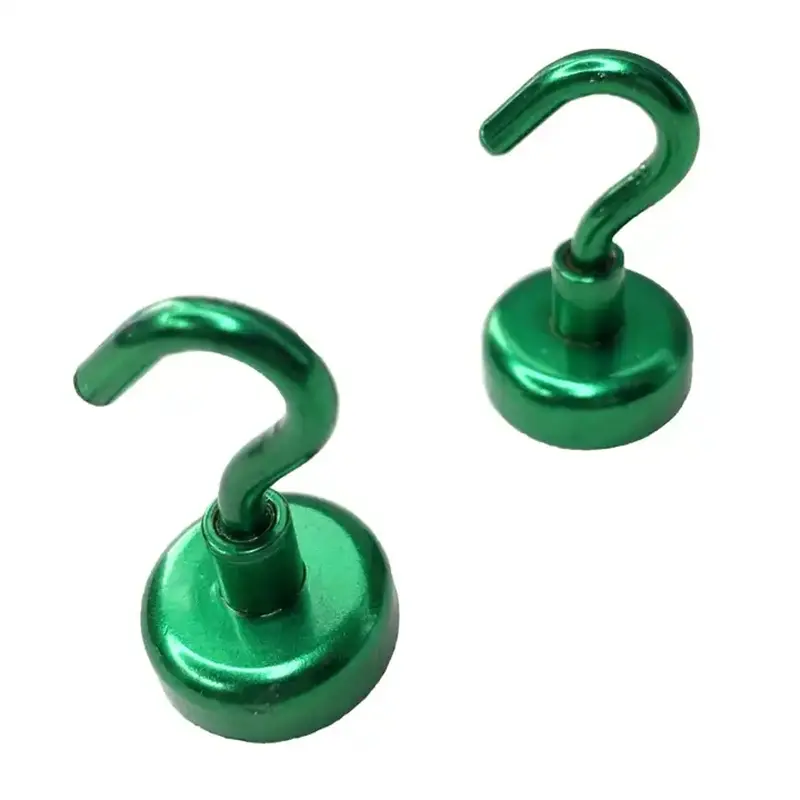 Buy Customized Magnetic Hooks NdFeB Pot Magnet Strong Power Magnets for Hanging Manufacturer, Exporter