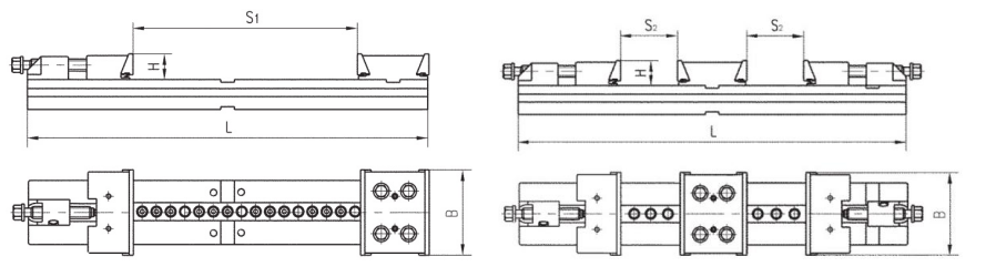 ZQ83 Vise Parameters Diagram