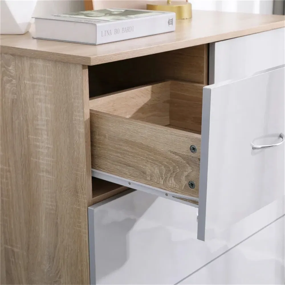 Flat Pack Modern Bedroom Home Living Room Furniture Drawer Storage Chest China Wholesale