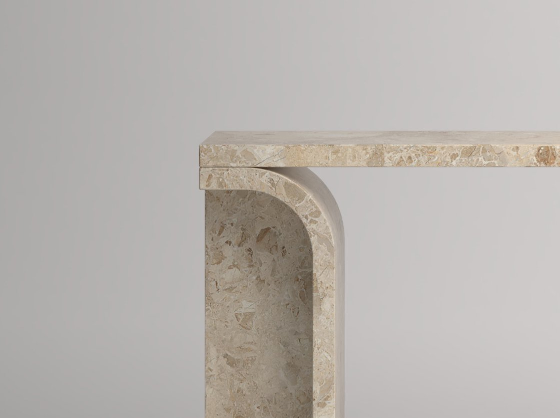 Natural Marble Console Table Modern Luxury Hallway Entryway Sofa Table
