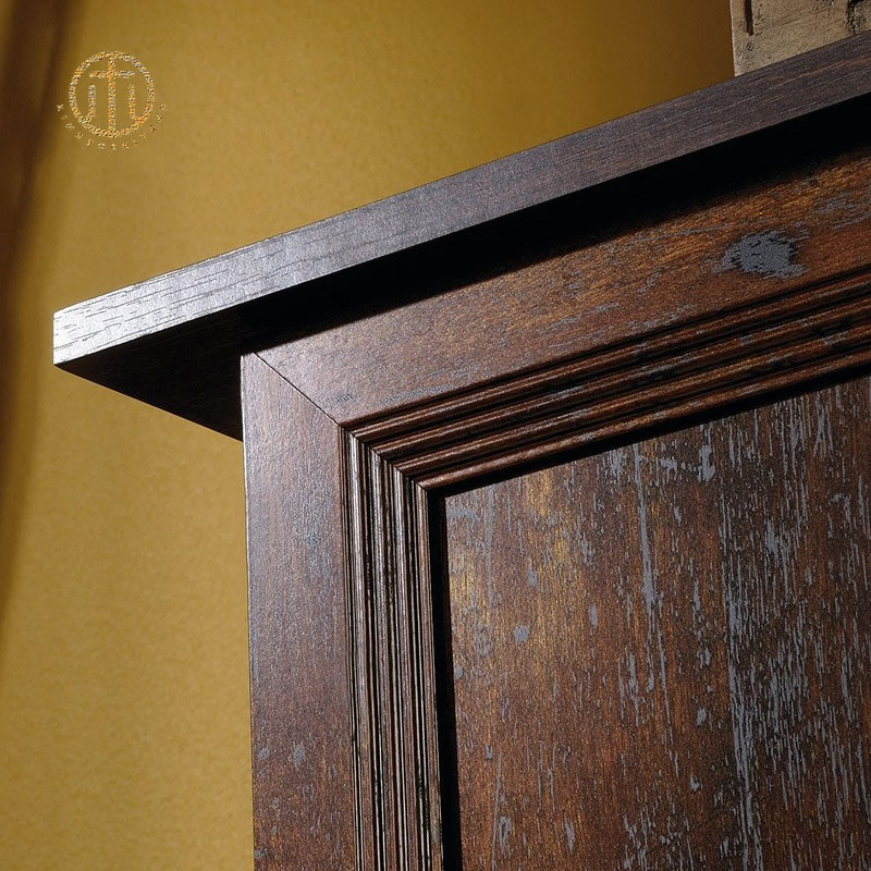 Chinese Classical Brown Solid Wood Customizable Bedroom Home Drawer Chest