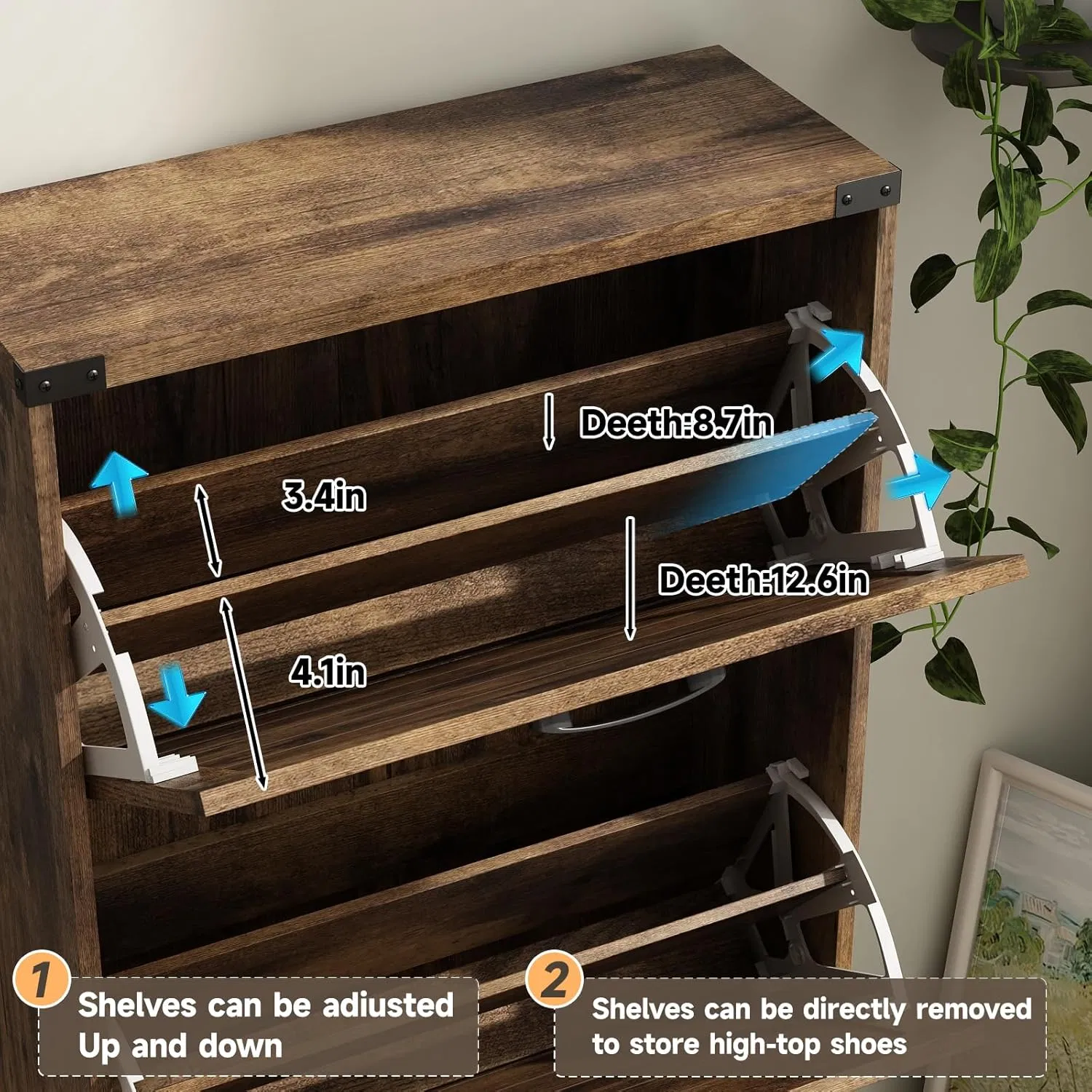 Shoe Cabinet Detail 4