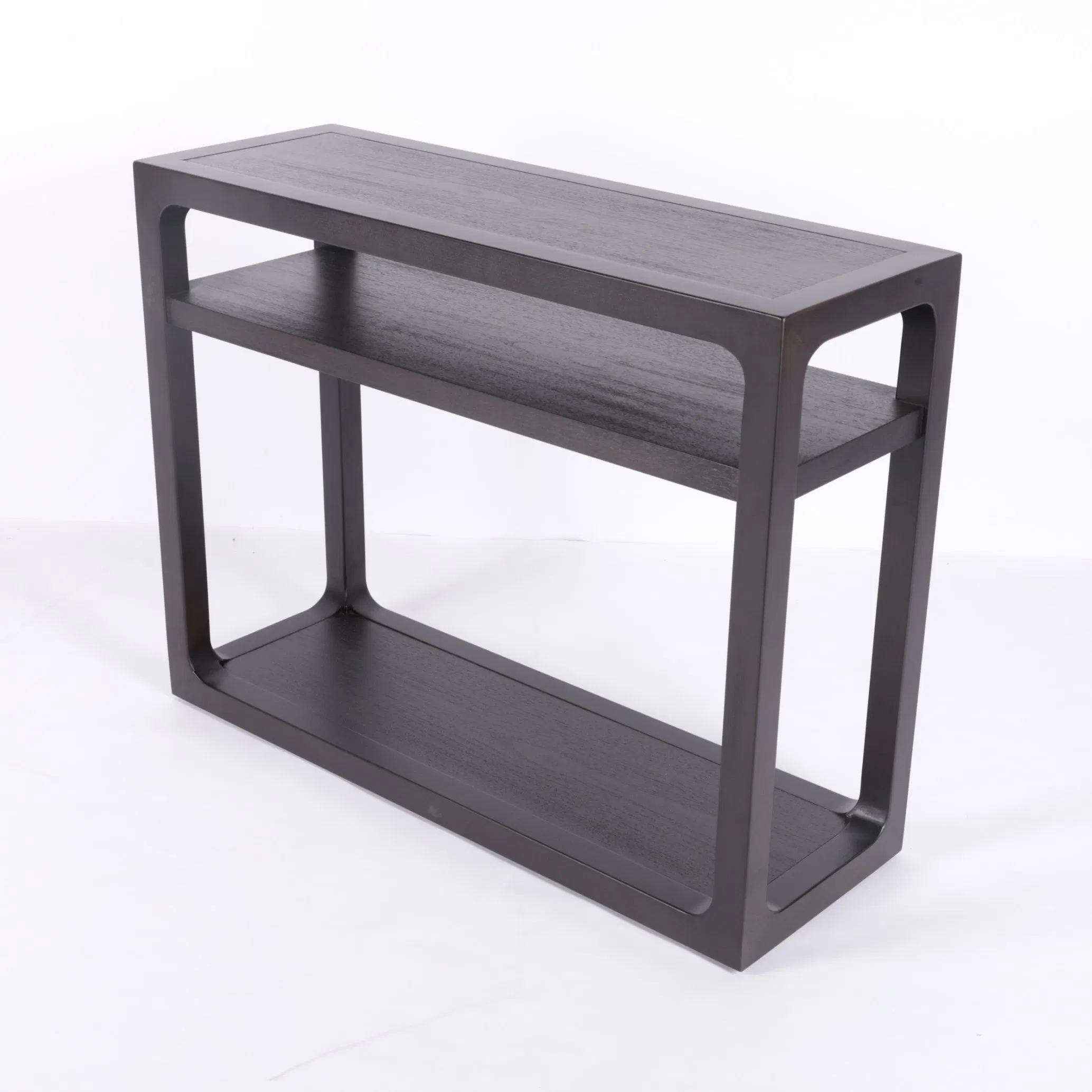 Rustic Wood Foyer Console Table for Entryway Decor