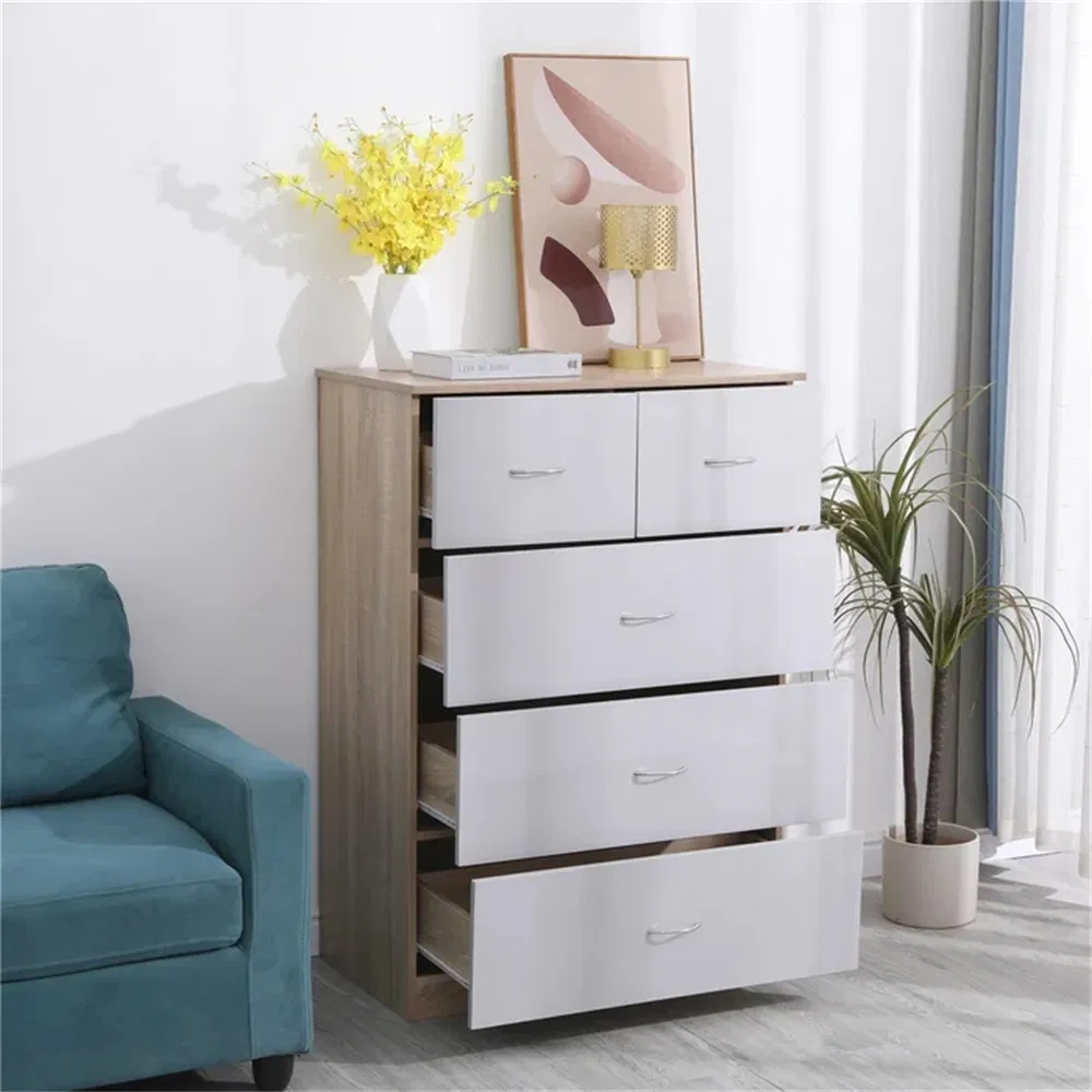 Flat Pack Modern Bedroom Home Living Room Furniture Drawer Storage Chest China Wholesale