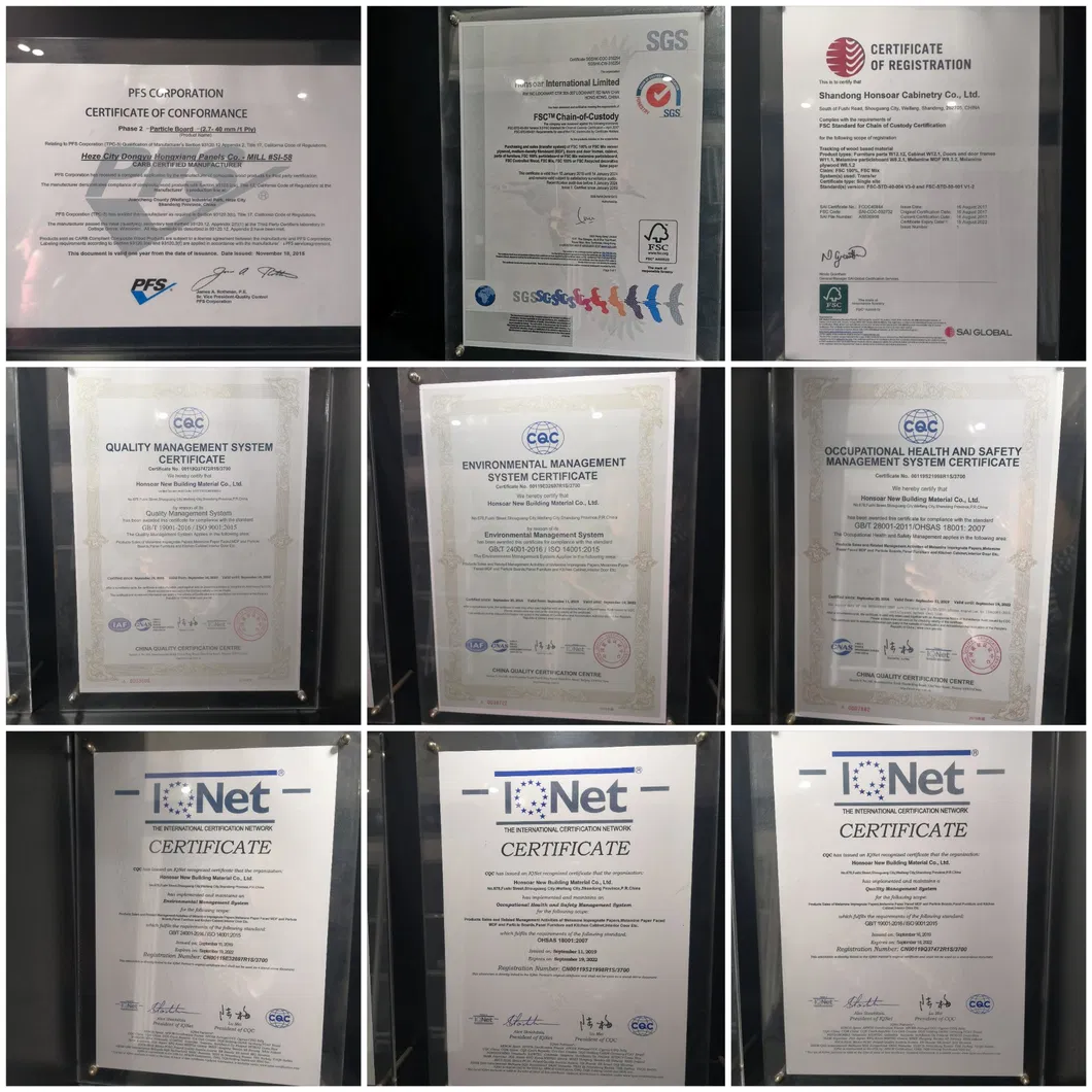 Certifications
