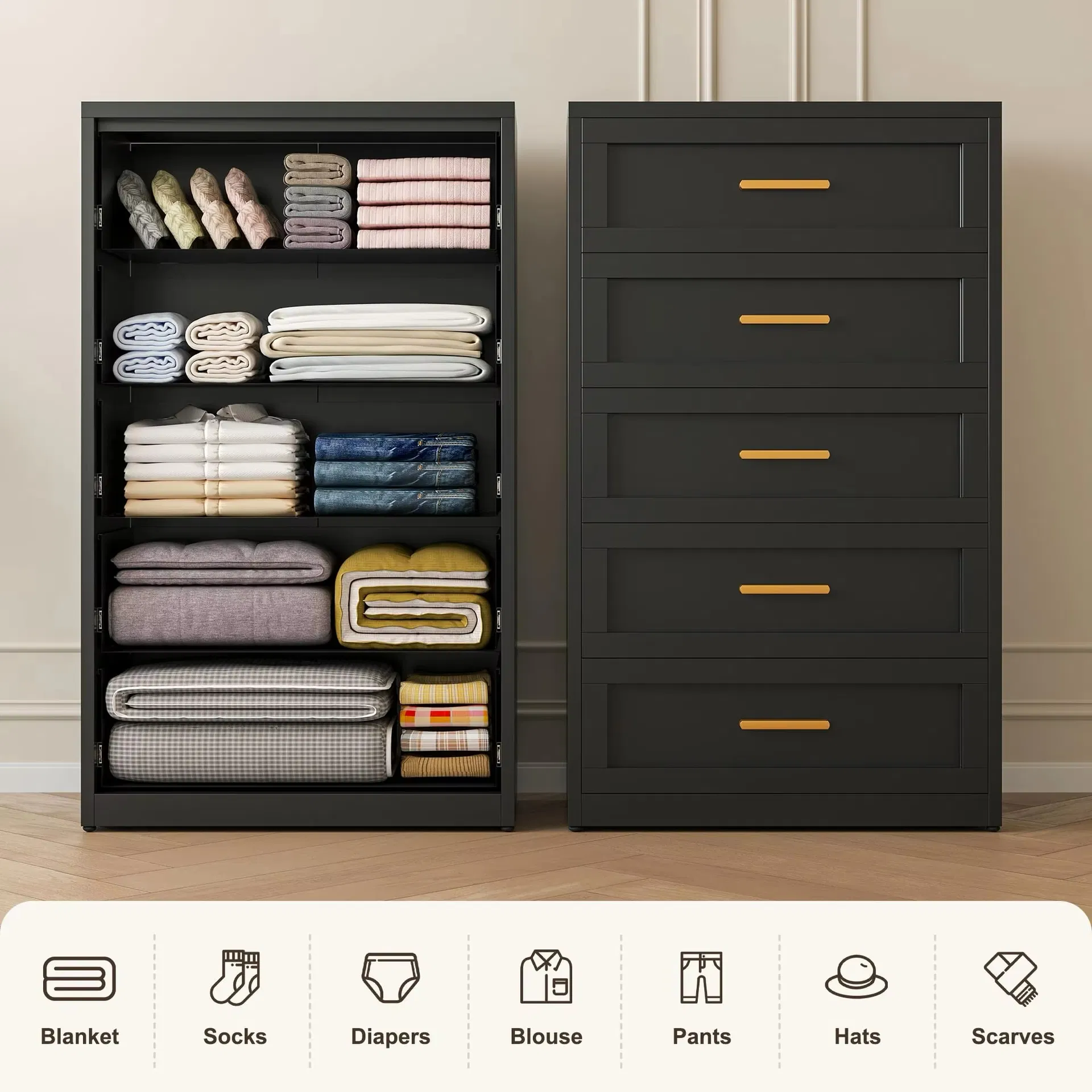 High Gloss Steel Chest