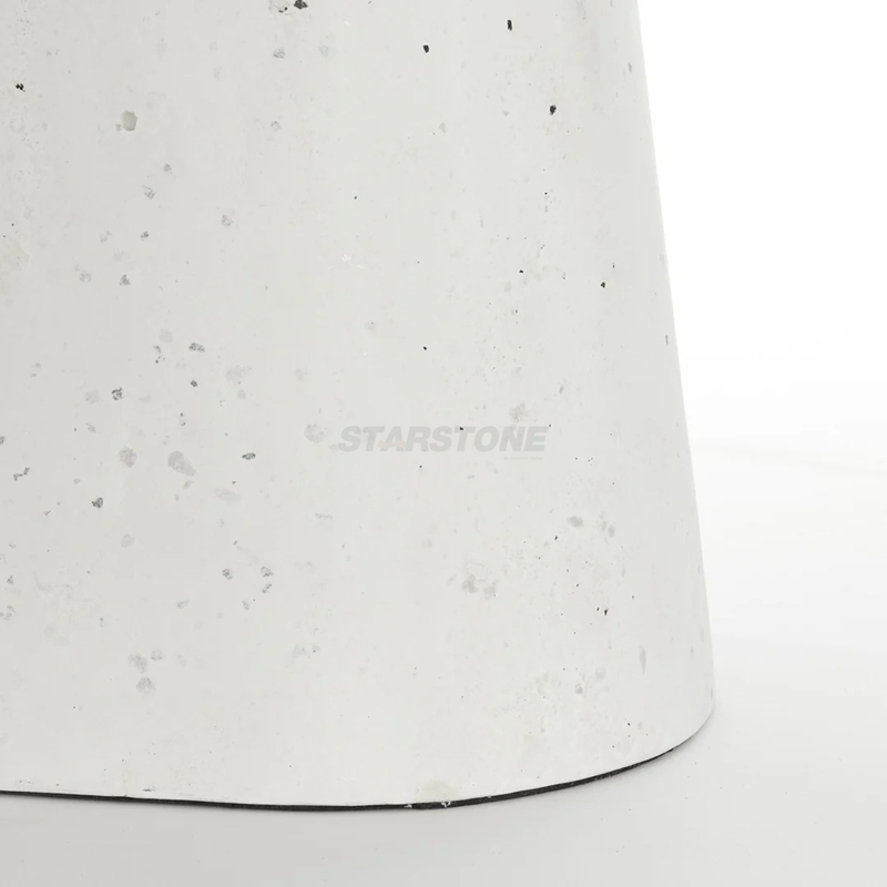 Modern Terrazzo Console Table with Slim Metal Frame for Narrow Hallway Entryway and Living Room Decor