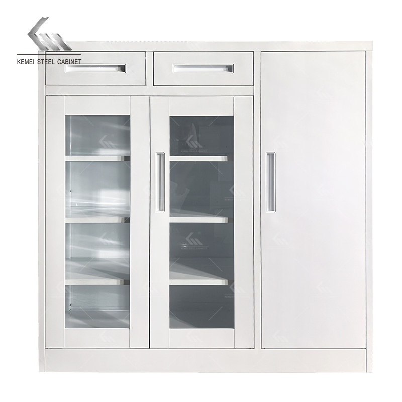 Steel Shoe Rack Storage Cupboard with Drawer, Stores up to 12 Shoes Metal Entryway Cabinet for Home Bedroom