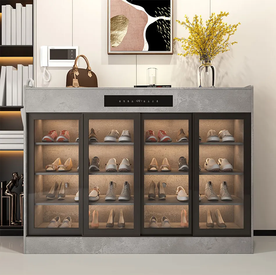 Wooden Intelligent Shoe Rack