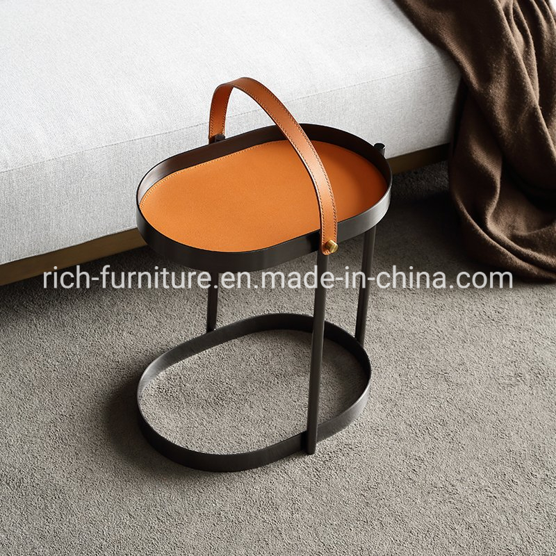 Home Modern Tray Top Side Table Living Room Furniture Sofa Coffee Table