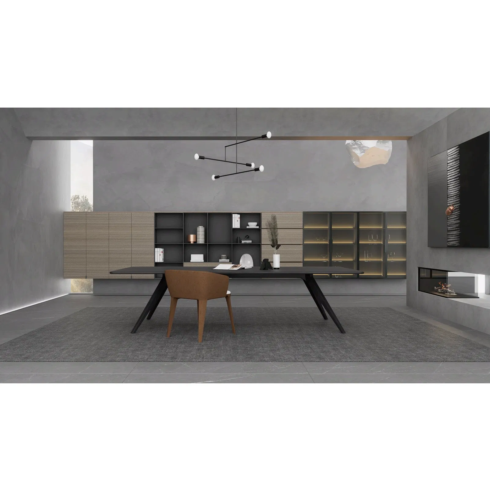 Contemporary Dining Room Sideboard with Stylish Storage Solutions