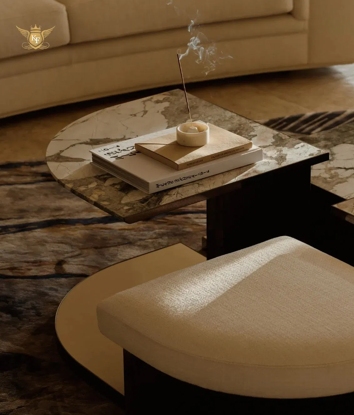 Kf Casa Furniture Modern Style Living Room Furniture Side Table