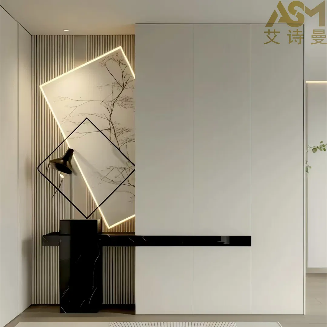 Hot Selling Modern Bedroom Furniture Design Home Wooden White Entryway Flip Shoe Cabinet