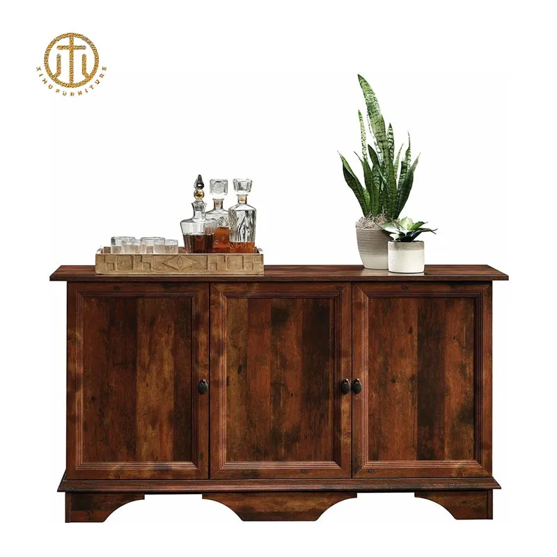 Brown Solid Wood Drawer Chest
