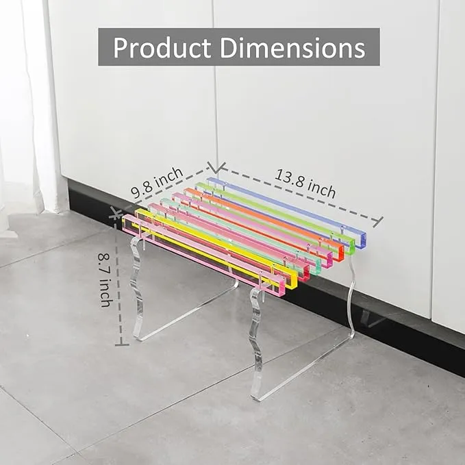 Acrylic Stool Detail 4