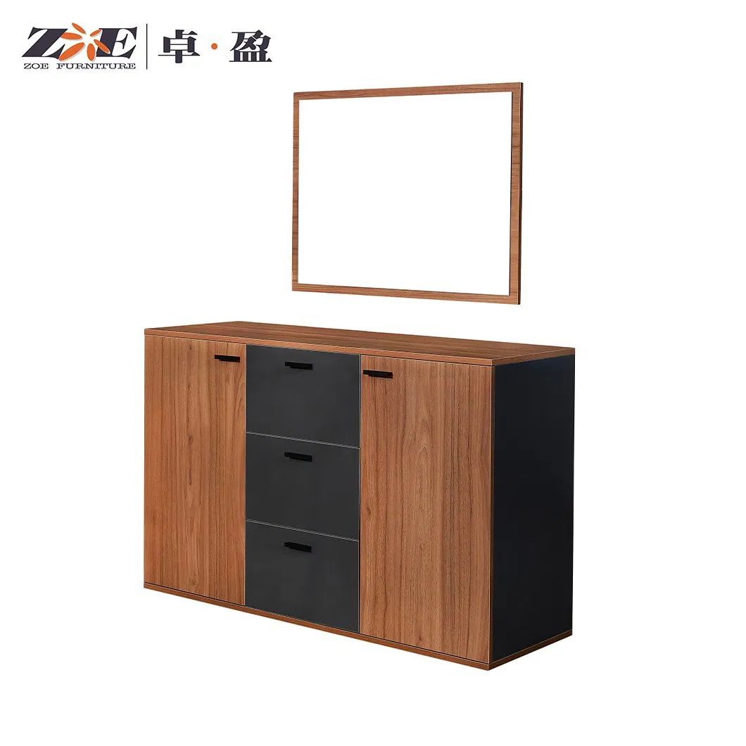 Chinese Furniture Wooden Bedroom Furniture Modern Dresser with Mirror