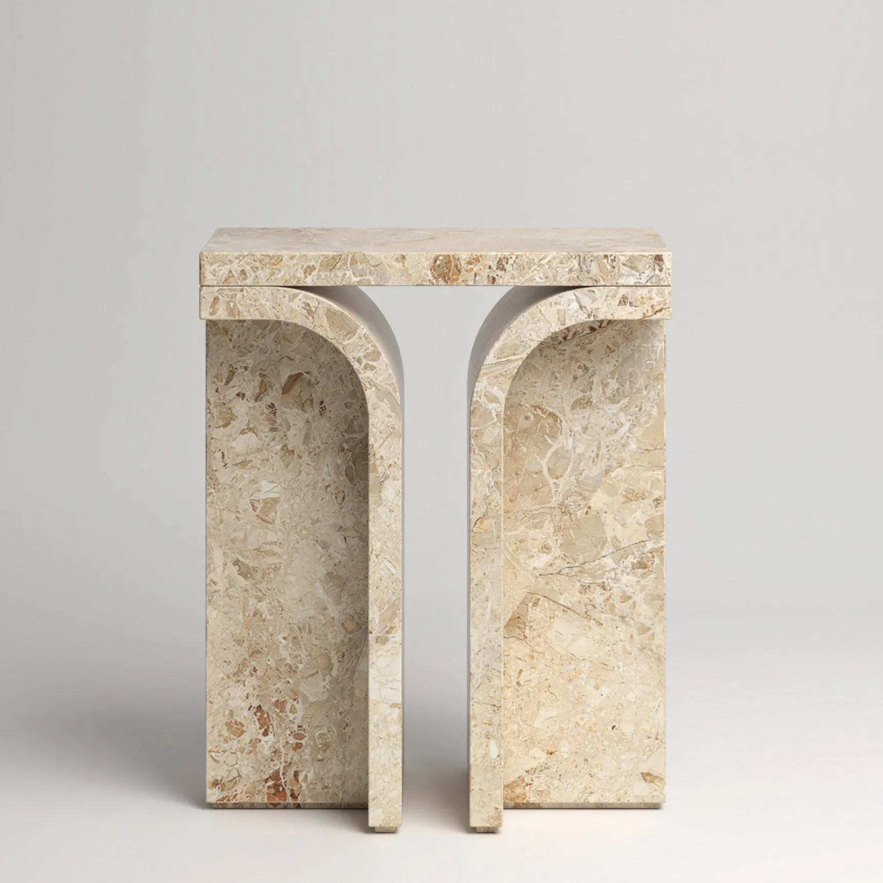 Natural Marble Console Table Modern Luxury Hallway Entryway Sofa Table