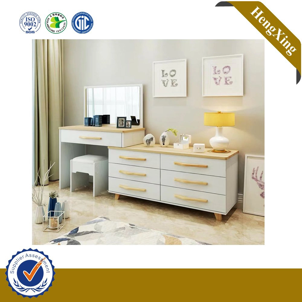 Hotel Cheap Price Home Dressing Table Bedroom Furniture Dresser with Mirror