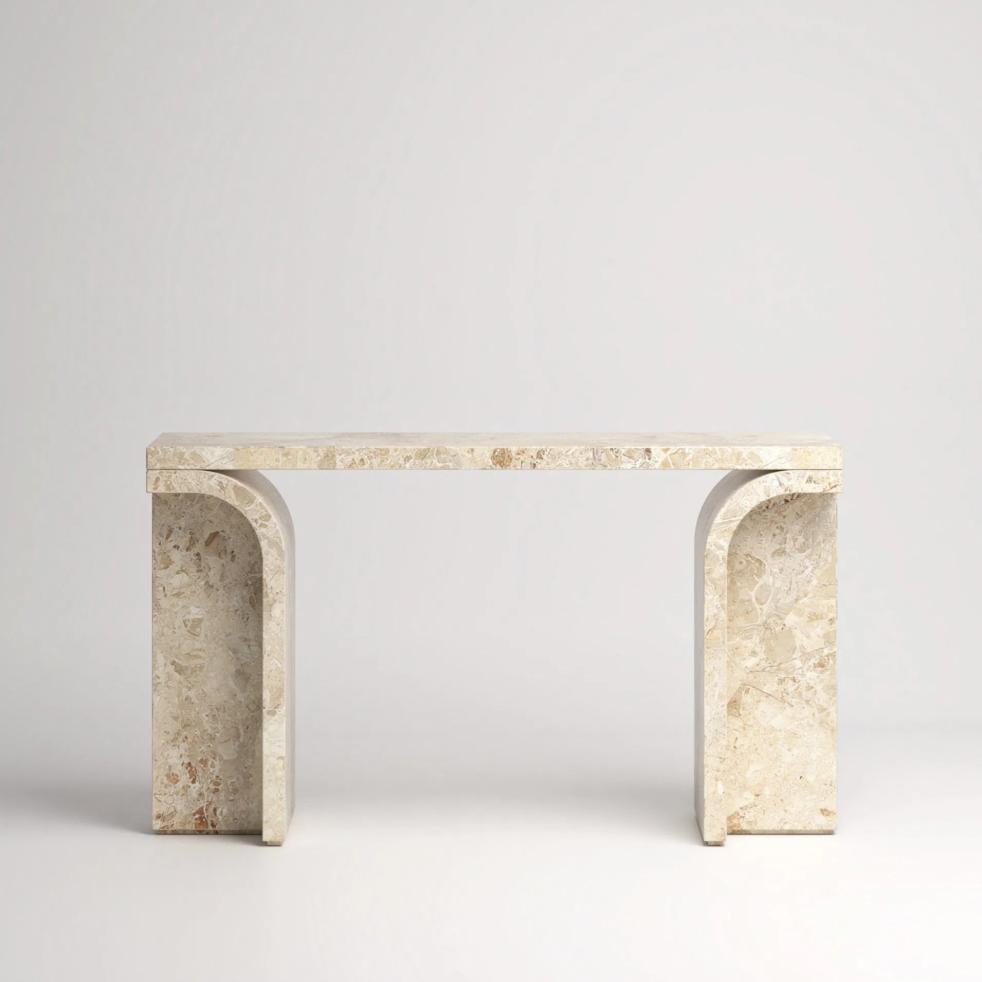 Natural Marble Console Table Modern Luxury Hallway Entryway Sofa Table