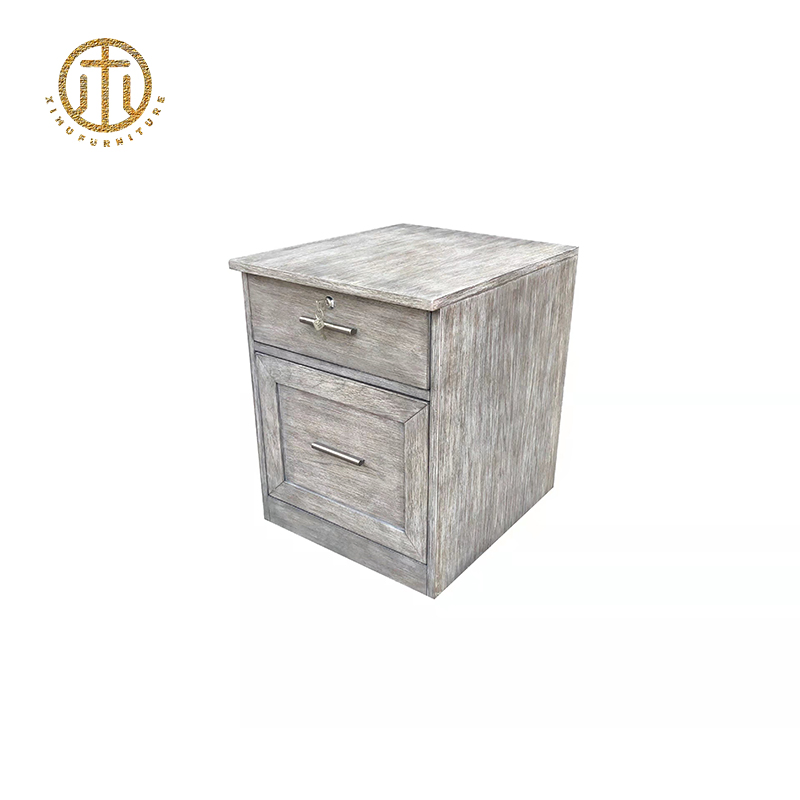 Rubber Wood Rustic Dark Brown Dining Room Furniture Sideboard