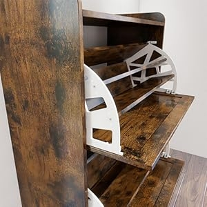 Wholesale in Stock Shoe Cabinet Storage for Entryway with Wider Adjustable Shelf