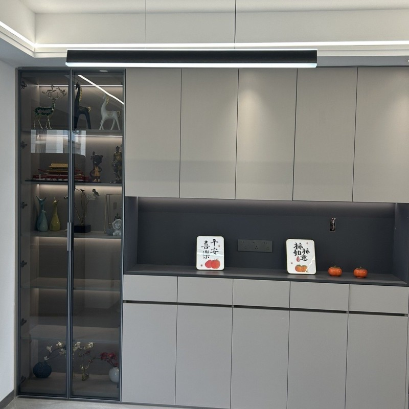 Modern Solid Wood Sideboard for Chic Dining Room Decor