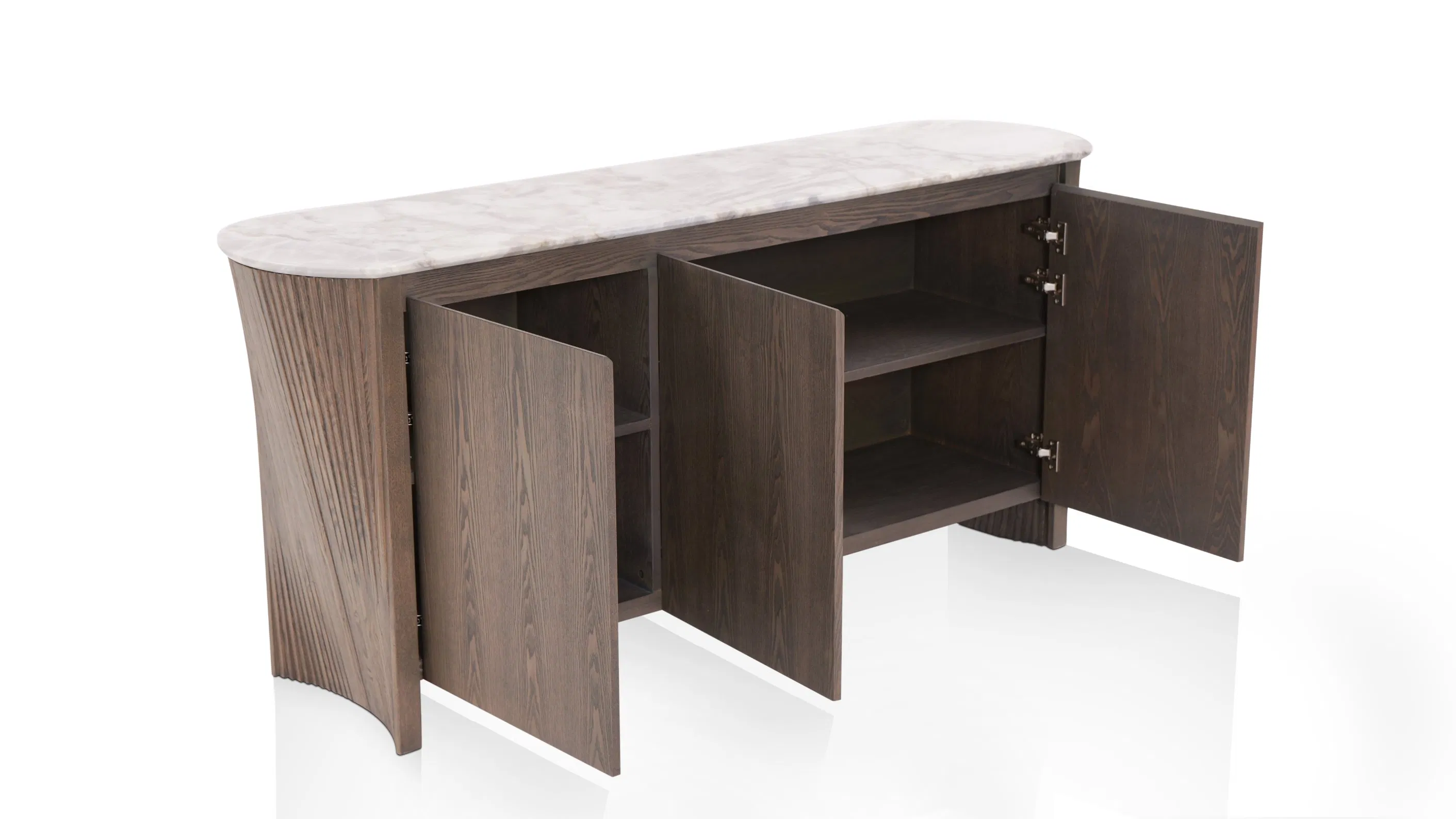 Marble CS Home Furniture Wood Modern Dining Room Sideboard