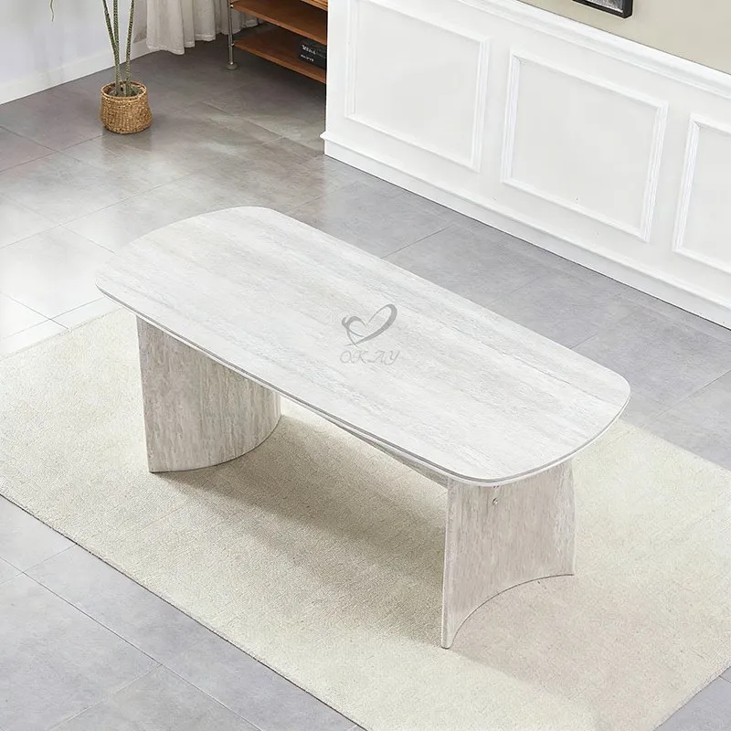 Modern Oval Dining Table View 2