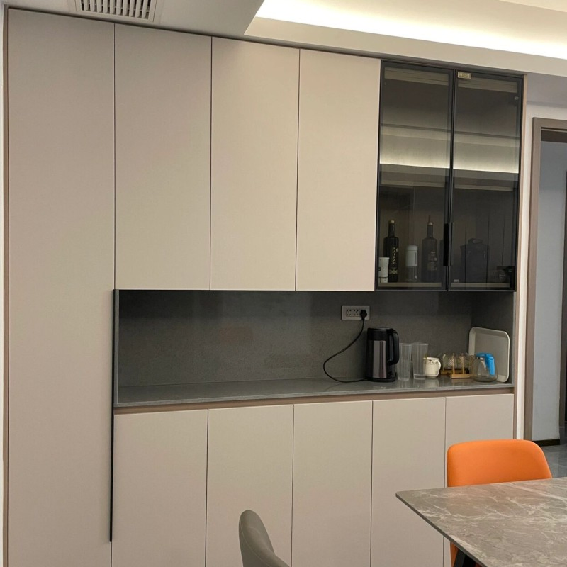 Modern Solid Wood Sideboard for Chic Dining Room Decor