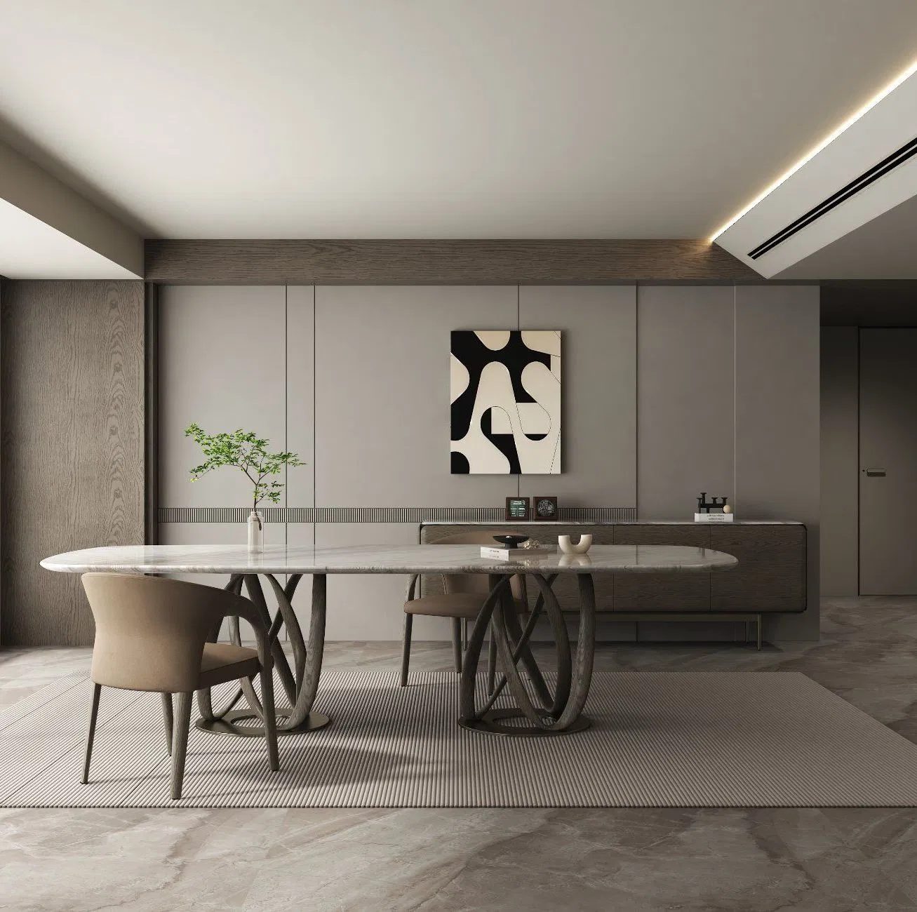 Dining Room Modern Design Home Wood Modern Sideboard