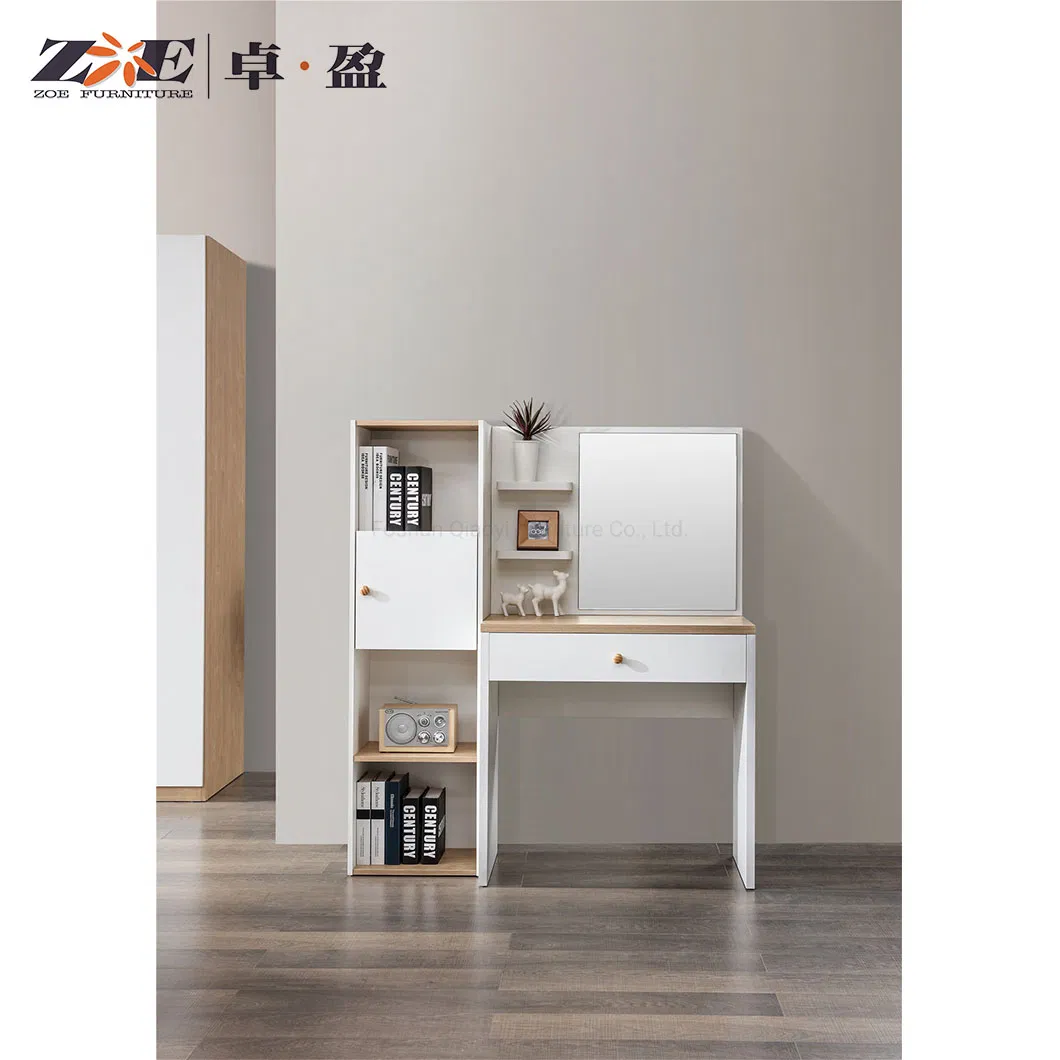 Chinese Furniture Wooden Bedroom Furniture Modern Dresser with Mirror